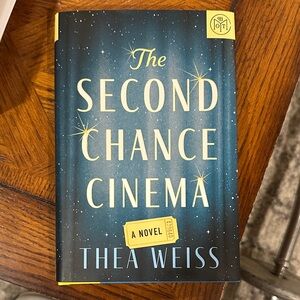 Thea Weiss 'The Second Chance Cinema' Novel - Blue Cover